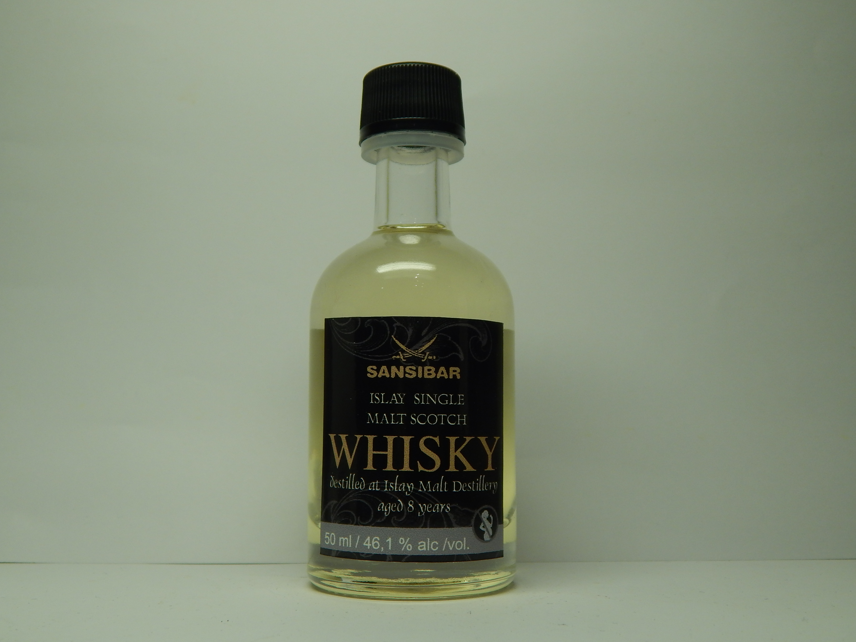 ISMW 8yo "Sansibar Whisky" 50ml 46,1%alc/vol.